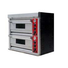 Stainless Steel Body Mechanical Timer Control Professional Bakery Industrial Electric Pizza Oven
